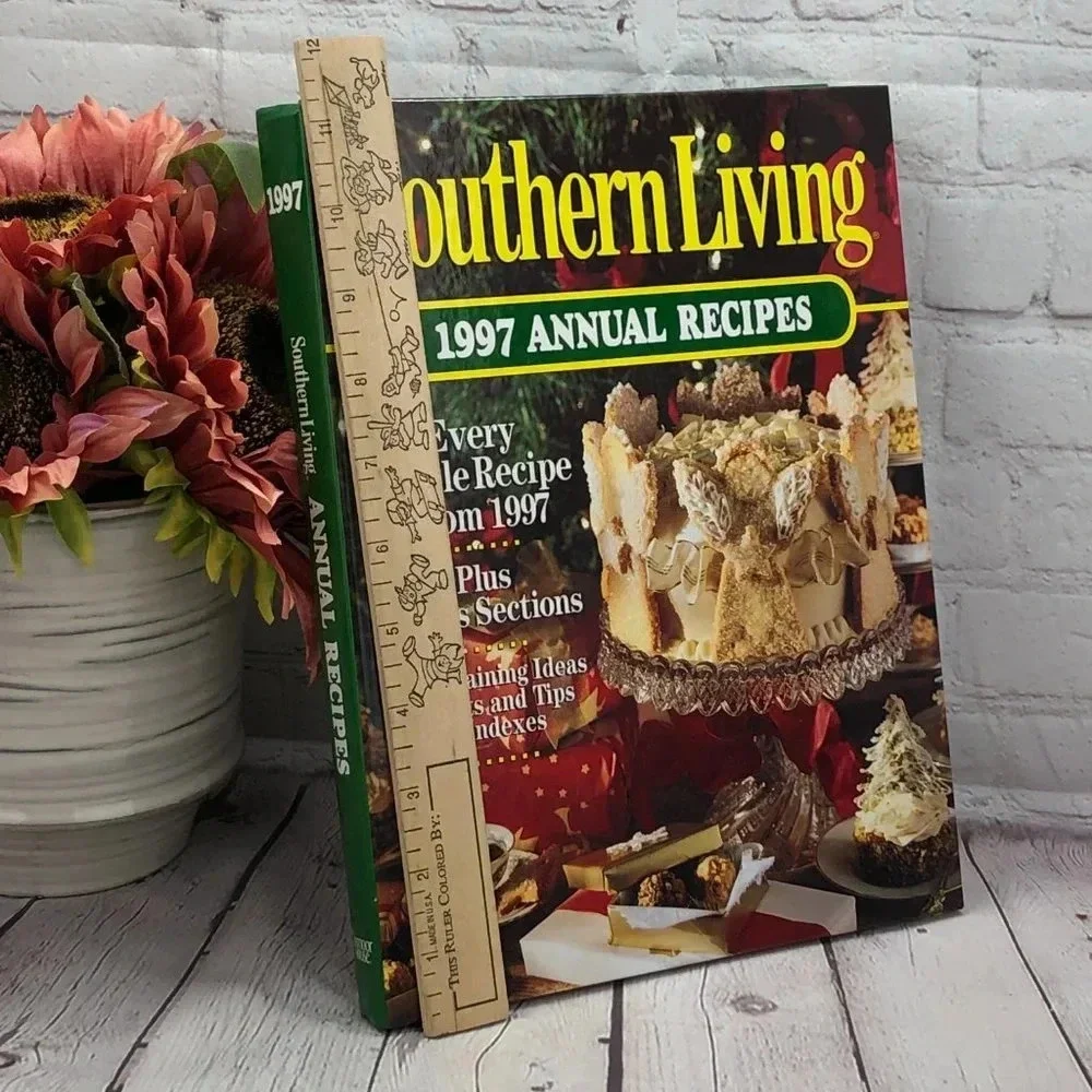 vintage Southern Living 1997 Annual Recipes country cottage